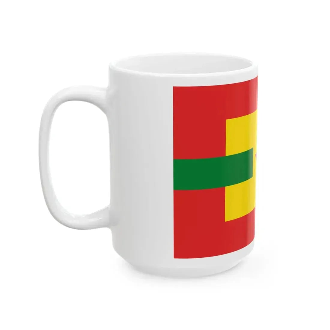 Proposed PRC national flags 049 (China) White Coffee Mug - Go Mug Yourself