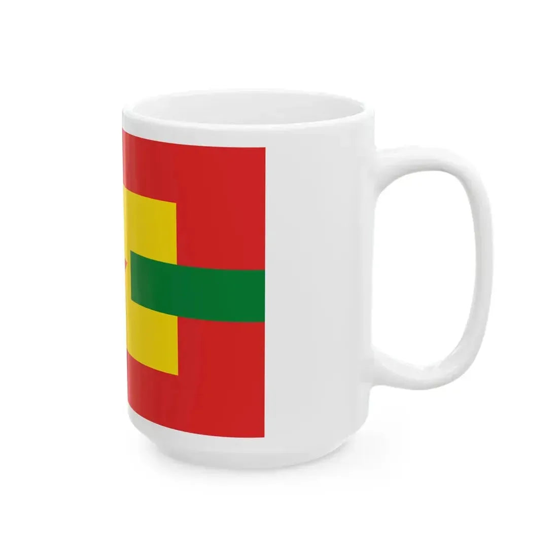 Proposed PRC national flags 049 (China) White Coffee Mug - Go Mug Yourself