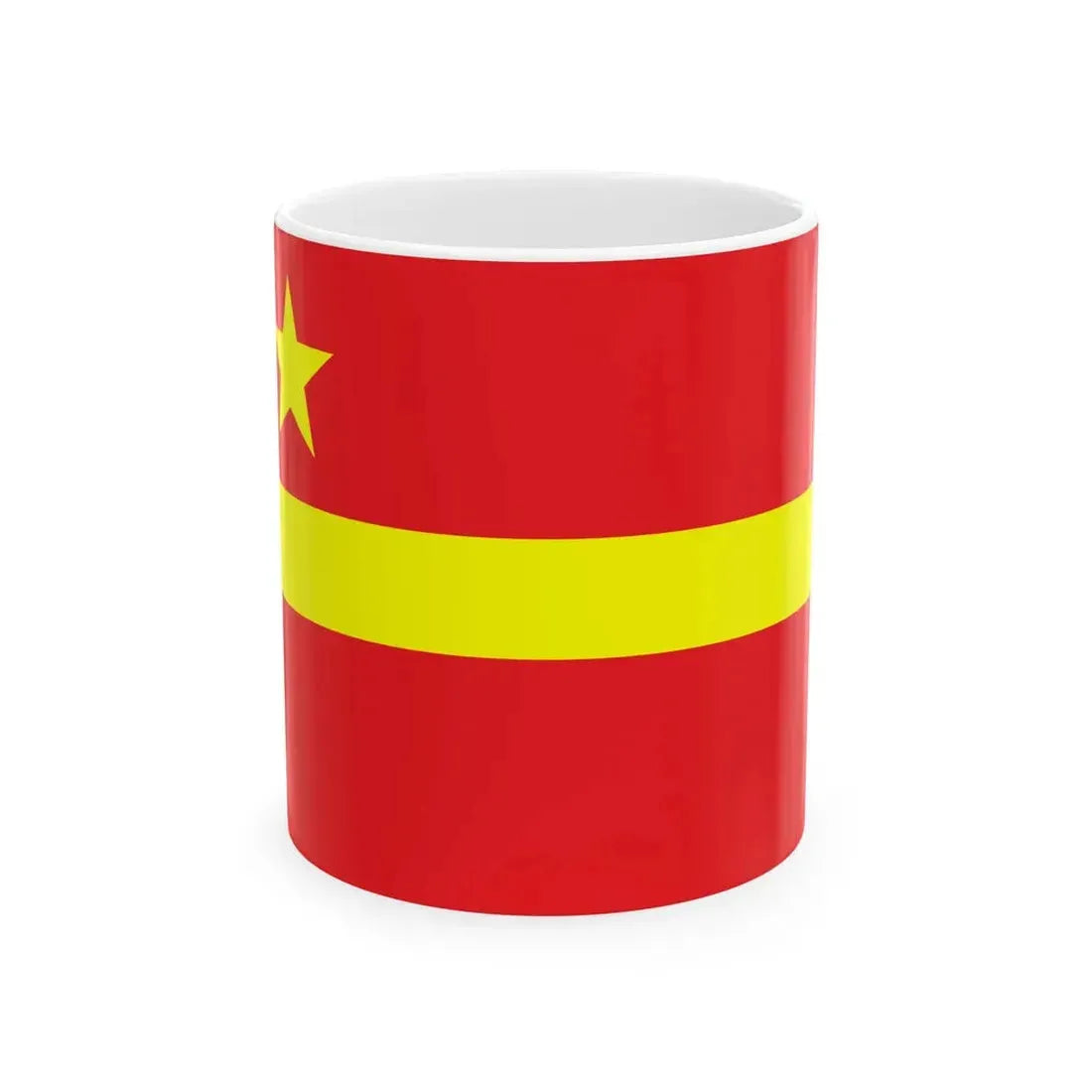 Proposed PRC national flags 050 (China) White Coffee Mug 11oz - Go Mug Yourself
