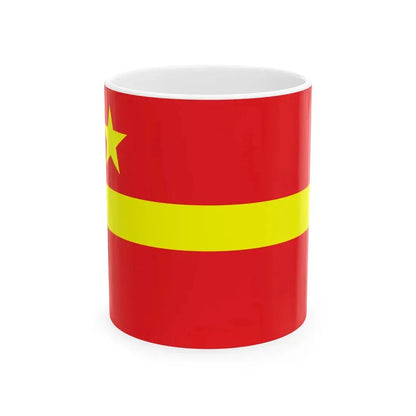 Proposed PRC national flags 050 (China) White Coffee Mug 11oz - Go Mug Yourself