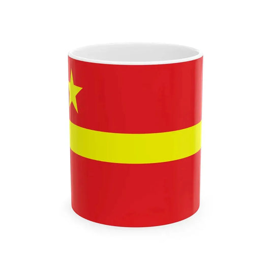 Proposed PRC national flags 050 (China) White Coffee Mug 11oz - Go Mug Yourself