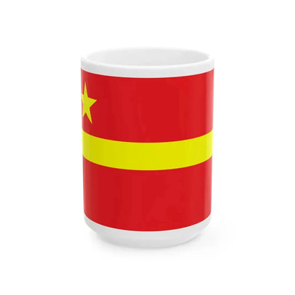 Proposed PRC national flags 050 (China) White Coffee Mug 15oz - Go Mug Yourself