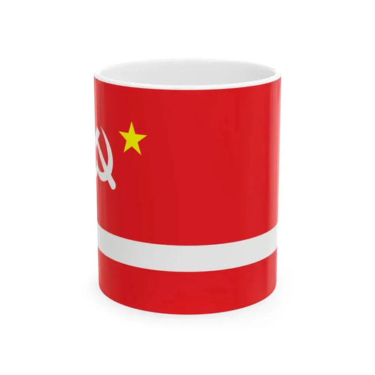 Proposed PRC national flags 052 (China) White Coffee Mug 11oz - Go Mug Yourself