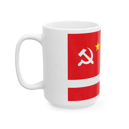 Proposed PRC national flags 052 (China) White Coffee Mug - Go Mug Yourself