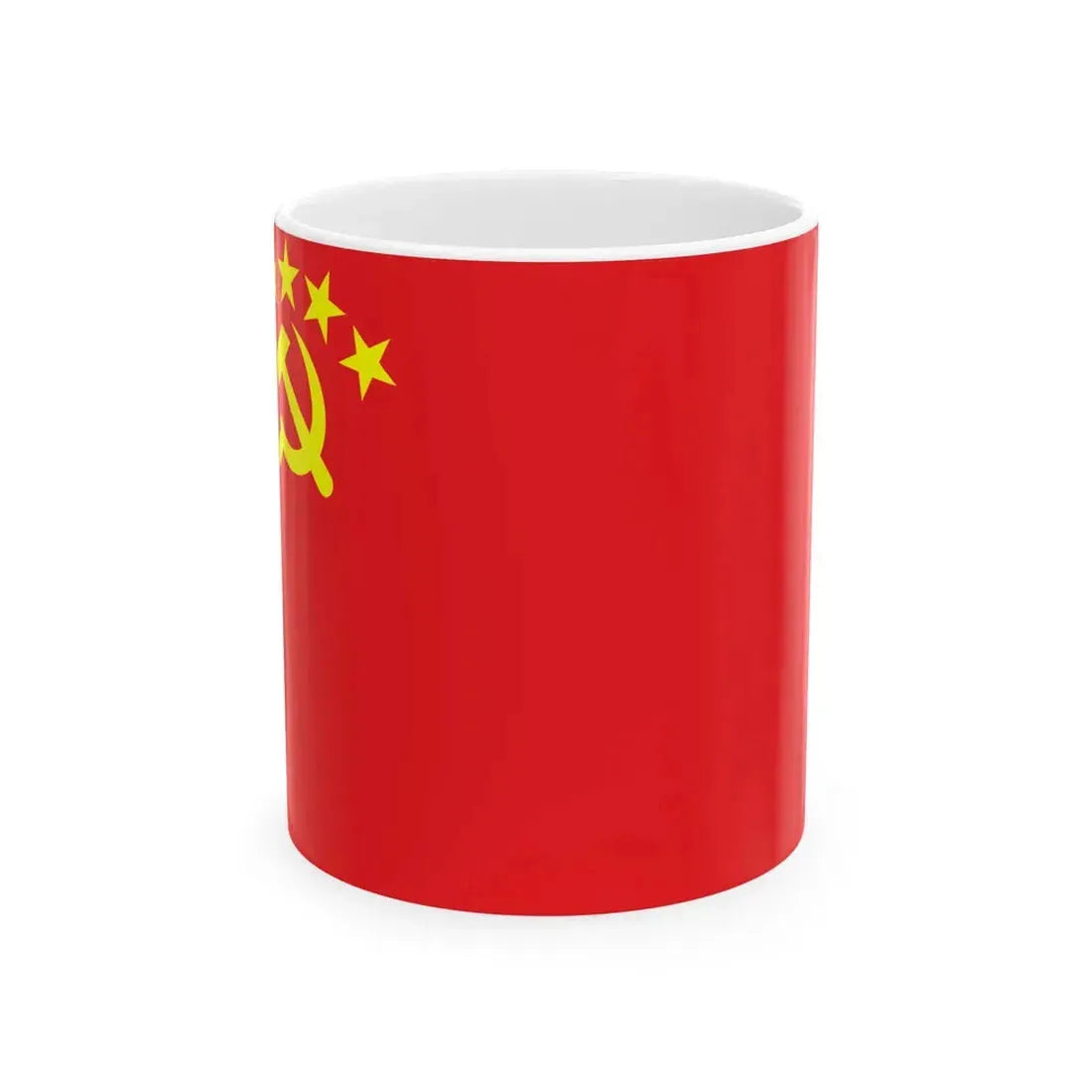 Proposed PRC national flags 053 (China) White Coffee Mug 11oz - Go Mug Yourself
