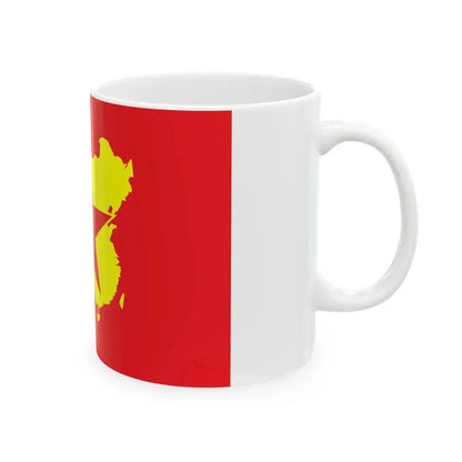 Proposed PRC national flags 054 (China) White Coffee Mug - Go Mug Yourself