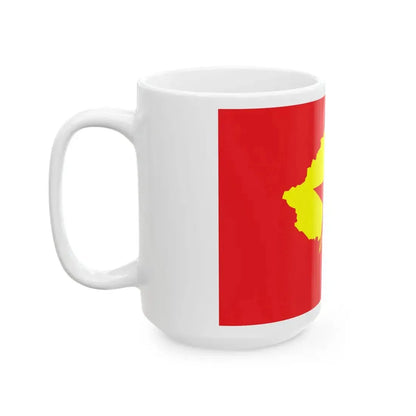 Proposed PRC national flags 054 (China) White Coffee Mug - Go Mug Yourself