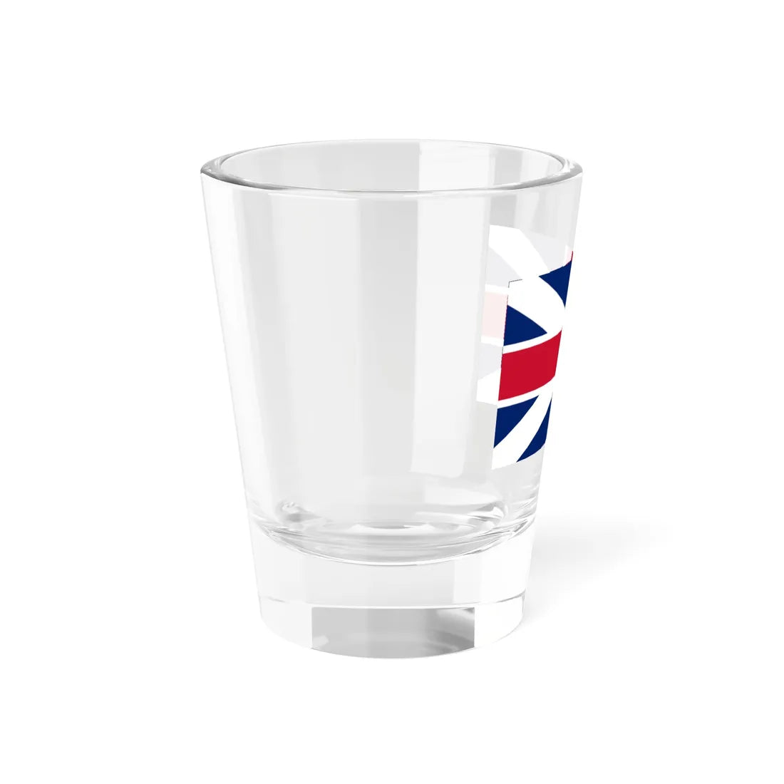 Proposed Union Flag 1801 - Irish harp and green disc (United Kingdom) Shot Glass 1.5oz - Go Mug Yourself