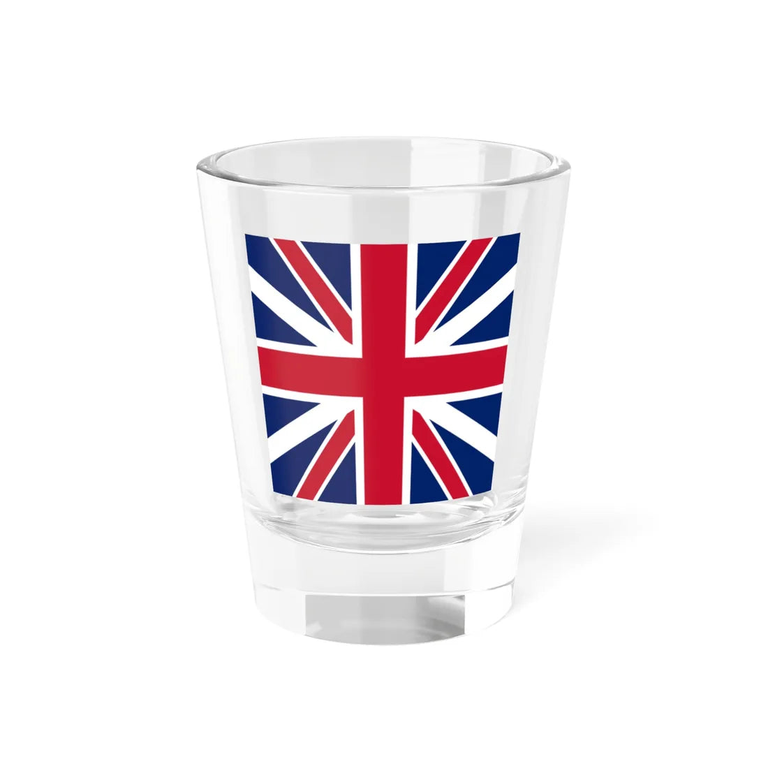 Proposed Union Flag 1803 - separate saltires (United Kingdom) Shot Glass 1.5oz 1.5oz - Go Mug Yourself