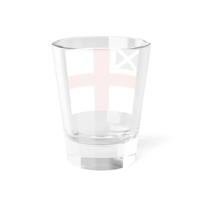 Proposed Union Jack 1604 - Design 1 (United Kingdom) Shot Glass 1.5oz - Go Mug Yourself