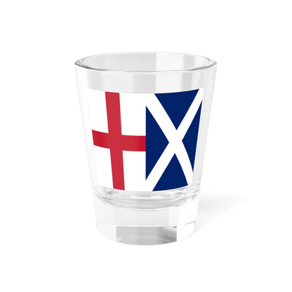 Proposed Union Jack 1604 - Design 5 (United Kingdom) Shot Glass 1.5oz 1.5oz - Go Mug Yourself