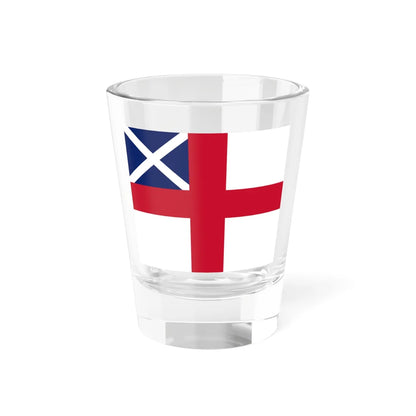 Proposed Union Jack 1604 - Design 6 (United Kingdom) Shot Glass 1.5oz 1.5oz - Go Mug Yourself