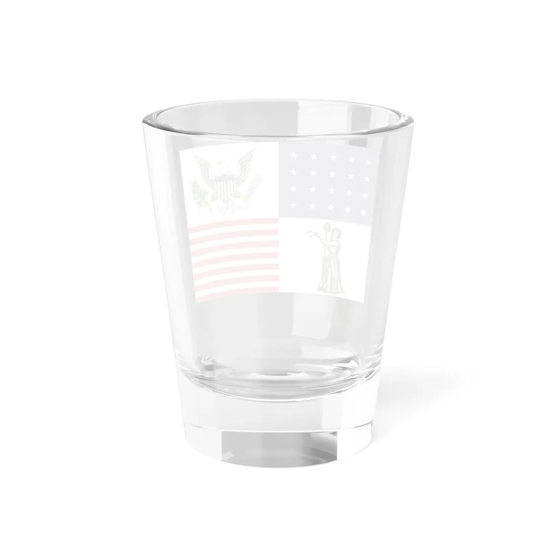 Proposed US Presidential Flag 1817 recreation (United States) Shot Glass 1.5oz - Go Mug Yourself