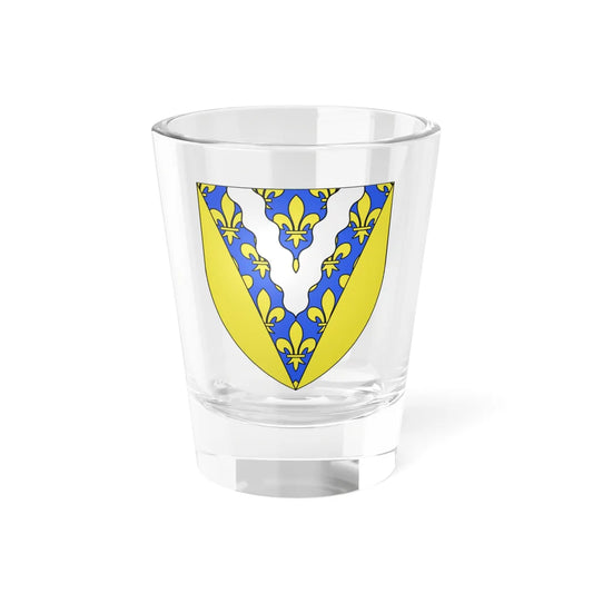 Proposition de blason pour le département du Val-de-Marne (France) (Coat of Arms) Shot Glass 1.5oz 1.5oz - Go Mug Yourself