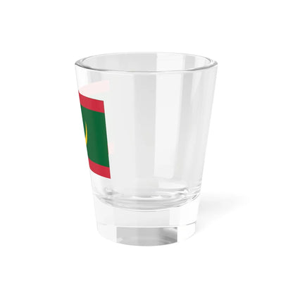 Proposition de drapeau de la Mauritanie de 2017 (Mauritania) Shot Glass 1.5oz - Go Mug Yourself