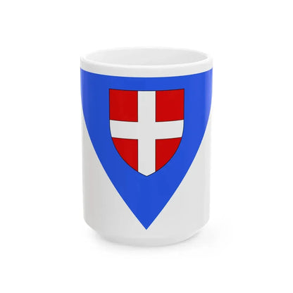 Proposition de drapeau fr departement Savoie (France) White Coffee Mug 15oz - Go Mug Yourself