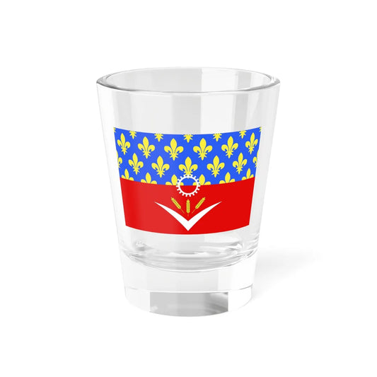 Proposition de drapeau fr departement Seine-Saint-Denis (France) Shot Glass 1.5oz 1.5oz - Go Mug Yourself