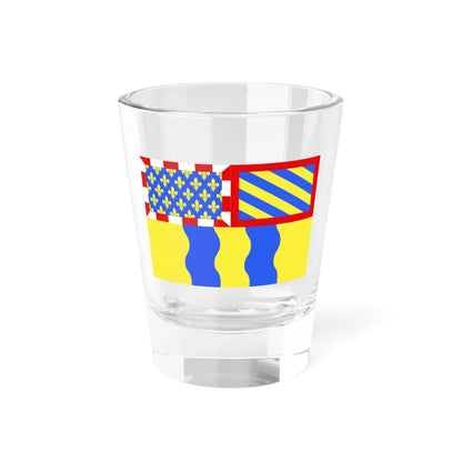 Proposition de drapeau pour le departement de Saone-et-Loire (France) Shot Glass 1.5oz 1.5oz - Go Mug Yourself