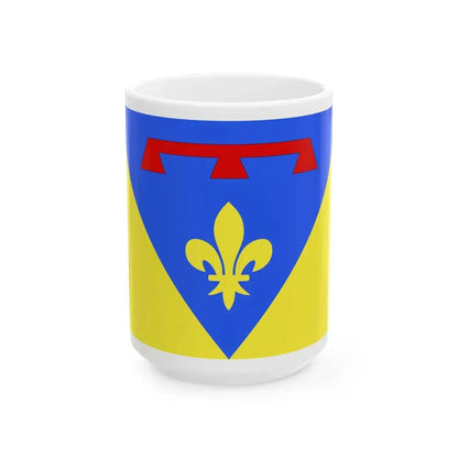 Proposition de drapeau pour le Var (France) White Coffee Mug 15oz - Go Mug Yourself
