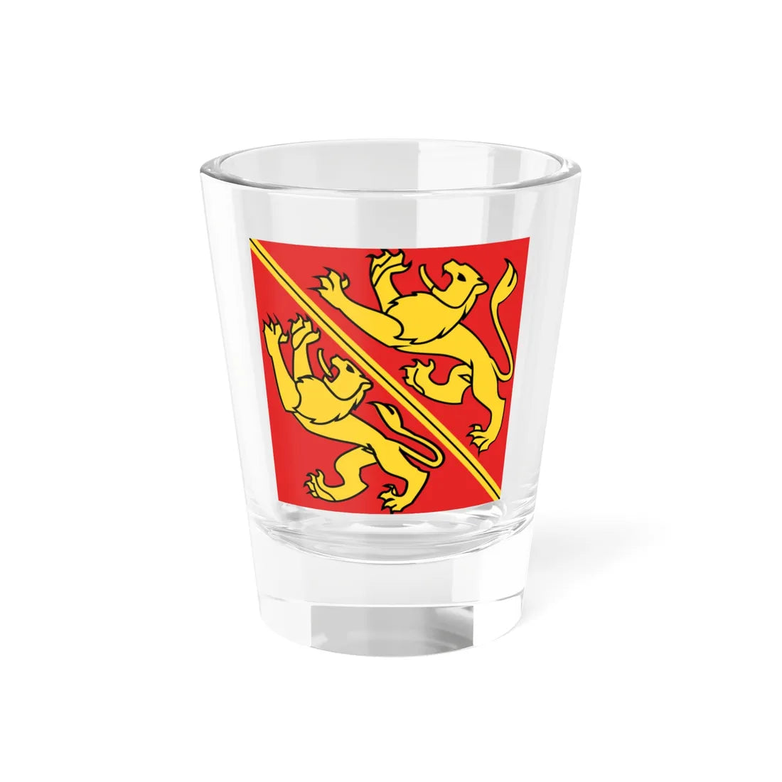 Proposition Drapeau de Thurgovie Septembre 1948 (Switzerland) Shot Glass 1.5oz 1.5oz - Go Mug Yourself