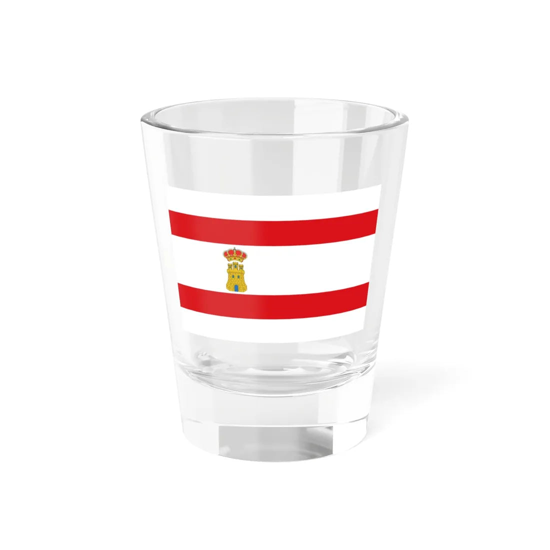 Propuesta de Bandera de Espana a Carlos III 8 (Spain) Shot Glass 1.5oz 1.5oz - Go Mug Yourself