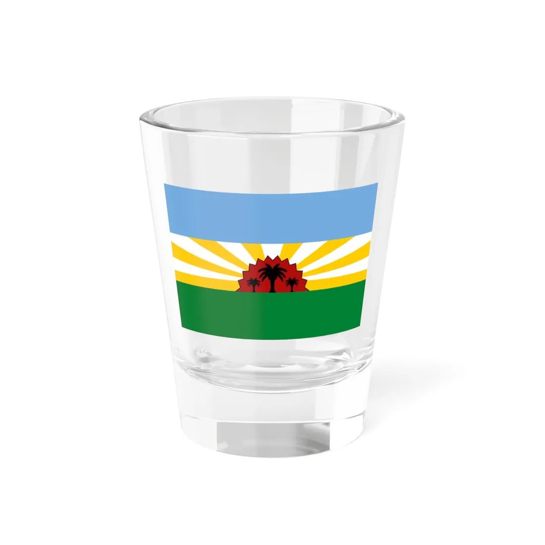 Propuesta de bandera para el Estado Monagas 17 (Venezuela) Shot Glass 1.5oz 1.5oz - Go Mug Yourself