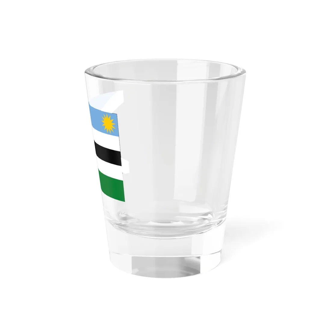 Propuesta de bandera para el Estado Monagas 18 (Venezuela) Shot Glass 1.5oz - Go Mug Yourself