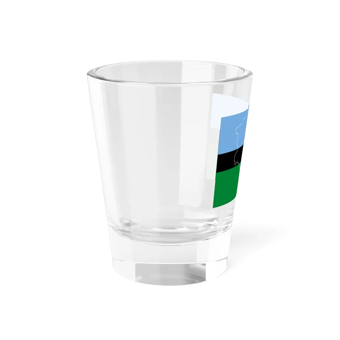 Propuesta de bandera para el Estado Monagas 25 (Venezuela) Shot Glass 1.5oz - Go Mug Yourself