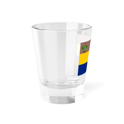 Propuesta de bandera para el Estado Monagas 28 (Venezuela) Shot Glass 1.5oz - Go Mug Yourself
