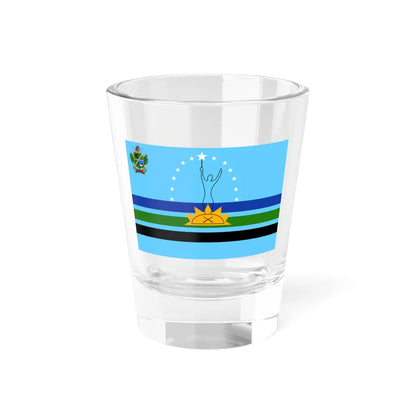 Propuesta de bandera para el Estado Monagas 55 (Venezuela) Shot Glass 1.5oz 1.5oz - Go Mug Yourself