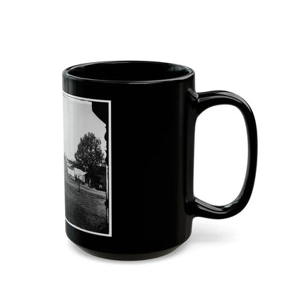 Prospect Hill, Va. General View Of 13th New York Cavalry Camp (U.S. Civil War) Black Coffee Mug - Go Mug Yourself
