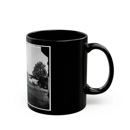 Prospect Hill, Va. General View Of 13th New York Cavalry Camp (U.S. Civil War) Black Coffee Mug - Go Mug Yourself