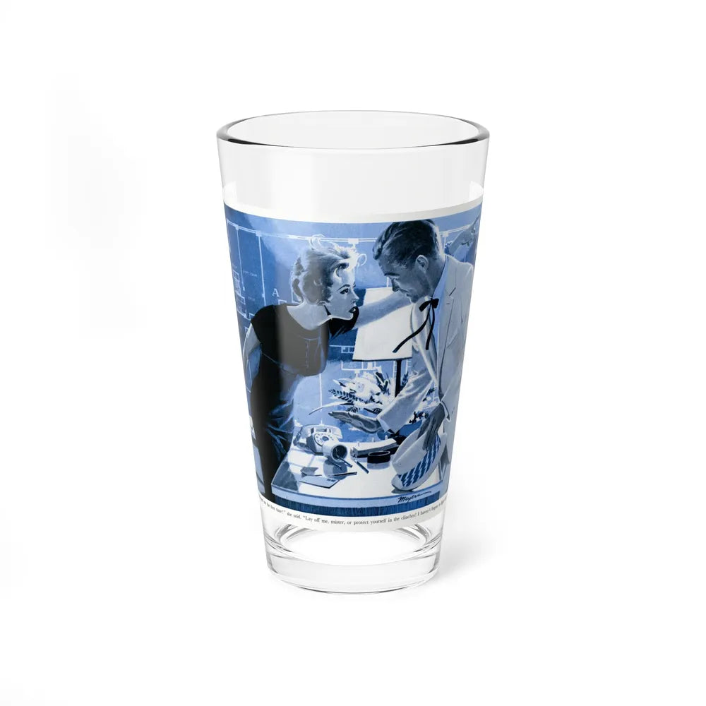 Protect Your Clinches, 1957 (Magazine Illustration) Pint Glass 16oz-16oz-Go Mug Yourself