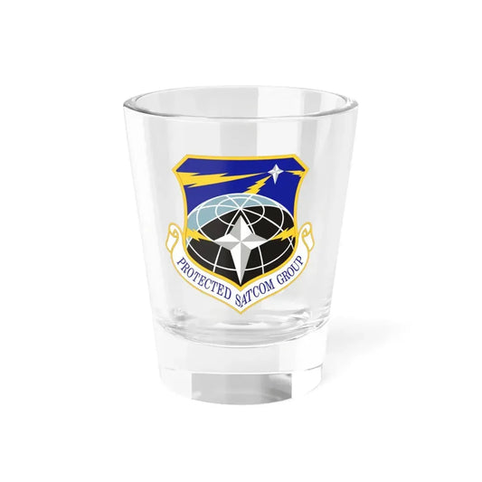 Protected SATCOM Group (U.S. Air Force) Shot Glass 1.5oz 1.5oz - Go Mug Yourself
