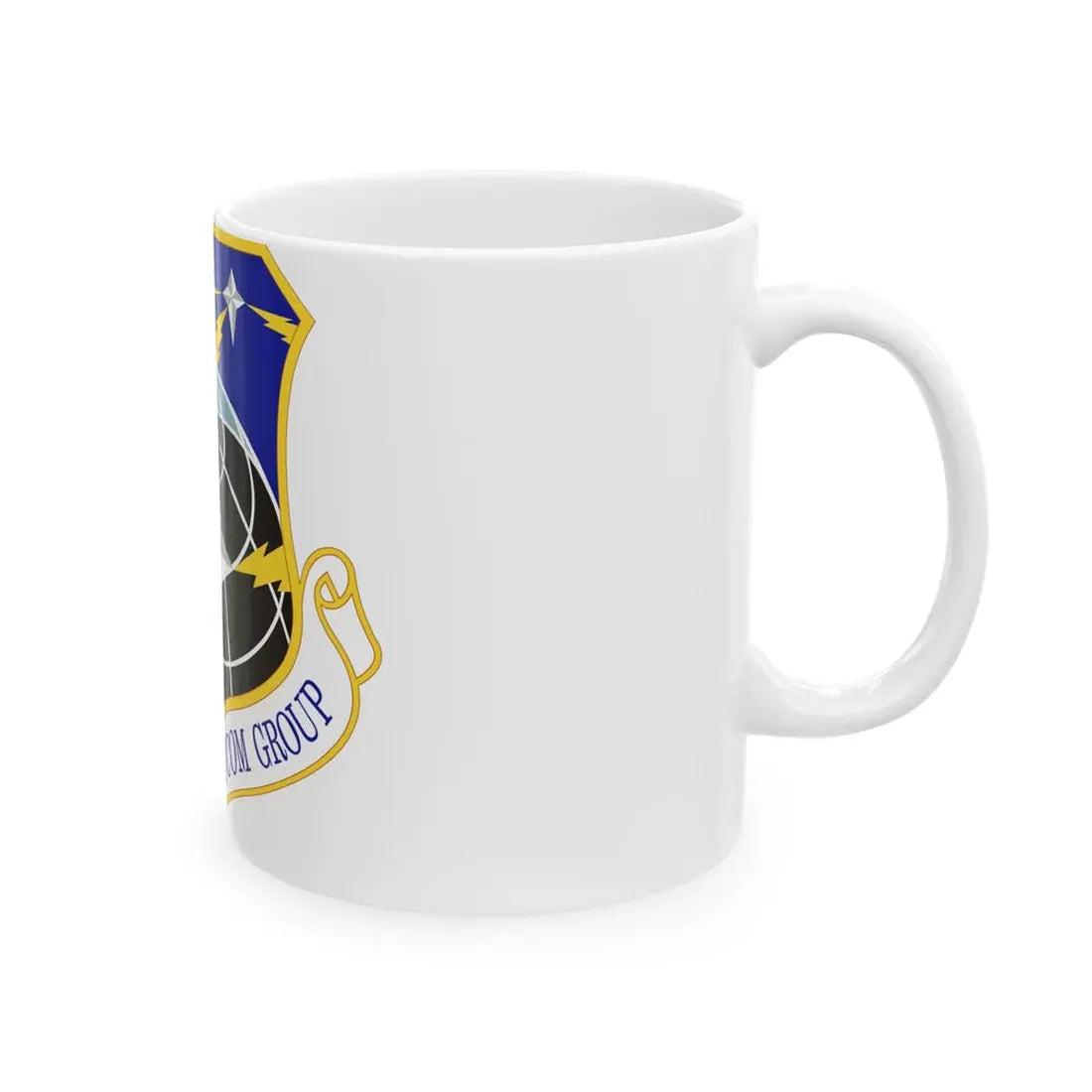 Protected SATCOM Group (U.S. Air Force) White Coffee Mug - Go Mug Yourself