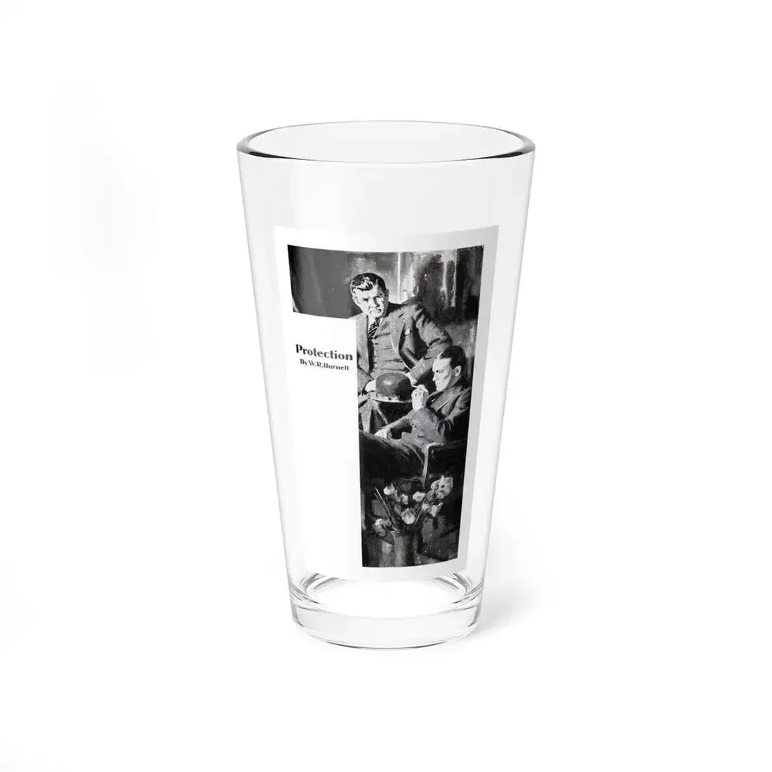 Protection (1), Collier's, May 9, 1931 (Magazine Illustration) Pint Glass 16oz 16oz - Go Mug Yourself