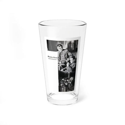 Protection (1), Collier's, May 9, 1931 (Magazine Illustration) Pint Glass 16oz 16oz - Go Mug Yourself