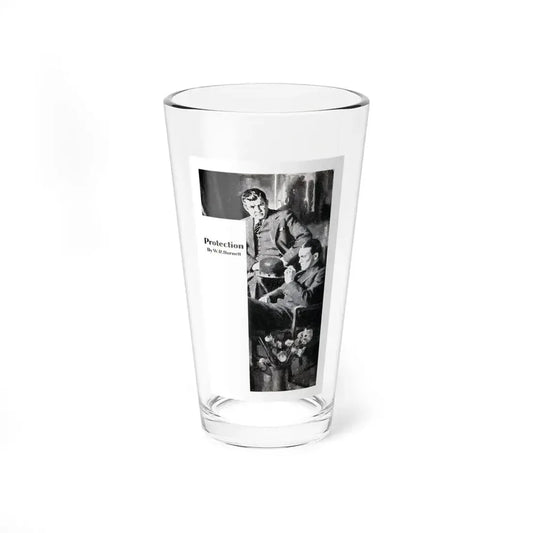 Protection (1), Collier's, May 9, 1931 (Magazine Illustration) Pint Glass 16oz 16oz - Go Mug Yourself