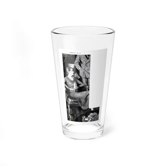 Protection (2), Collier's, May 9, 1931 (Magazine Illustration) Pint Glass 16oz 16oz - Go Mug Yourself