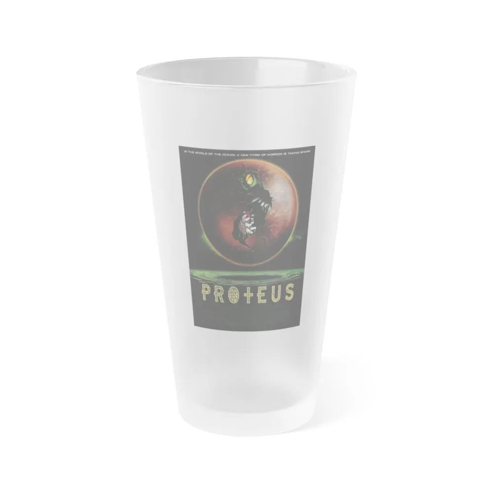 PROTEUS 1995 Movie Poster - Frosted Pint Glass 16oz-Go Mug Yourself