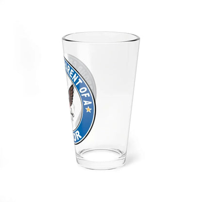 Proud Grandparent of a Sailor (U.S. Navy) Pint Glass 16oz - Go Mug Yourself