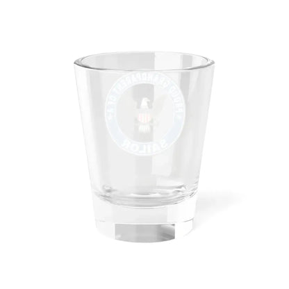 Proud Grandparent of a Sailor (U.S. Navy) Shot Glass 1.5oz - Go Mug Yourself