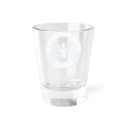 Proud Grandson of a Sailor (U.S. Navy) Shot Glass 1.5oz - Go Mug Yourself