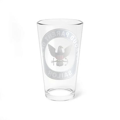 Proud Parent of a Sailor (U.S. Navy) Pint Glass 16oz - Go Mug Yourself