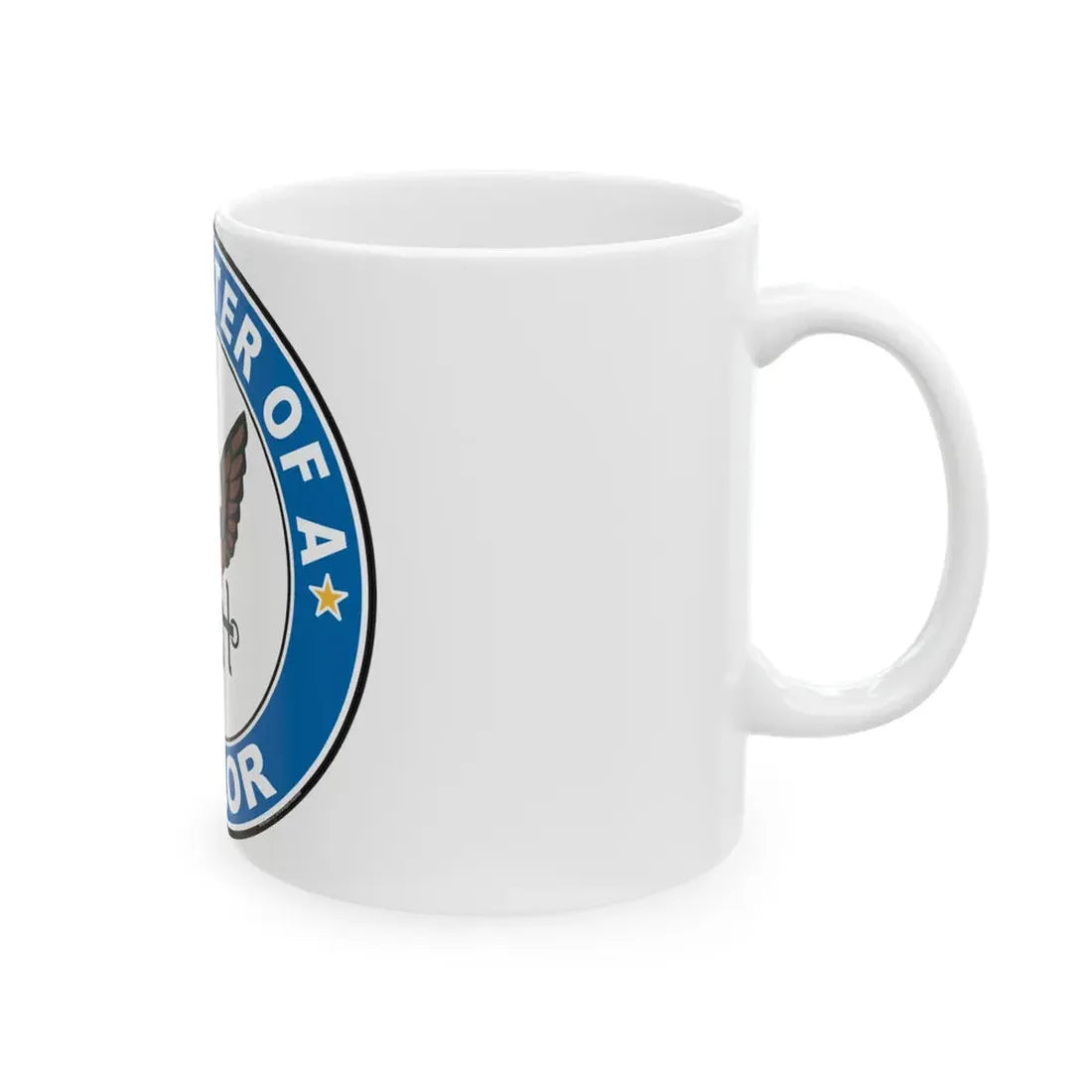 Proud Sister of a Sailor (U.S. Navy) White Coffee Mug - Go Mug Yourself