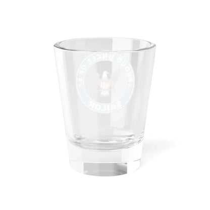 Proud Uncle of a Sailor (U.S. Navy) Shot Glass 1.5oz - Go Mug Yourself