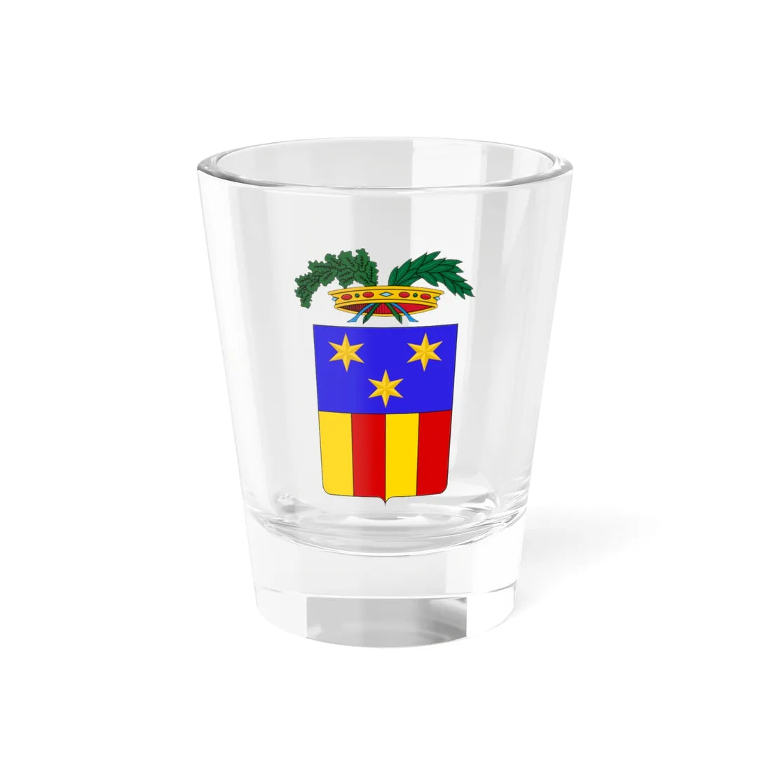 Provincia di Barletta-Andria-Trani-Stemma (Italy) (Coat of Arms) Shot Glass 1.5oz 1.5oz - Go Mug Yourself