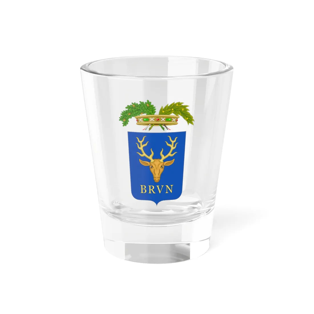 Provincia di Brindisi-Stemma (Italy) (Coat of Arms) Shot Glass 1.5oz 1.5oz - Go Mug Yourself