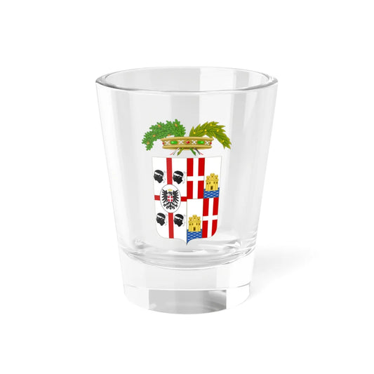 Provincia di Cagliari-Stemma (Italy) (Coat of Arms) Shot Glass 1.5oz 1.5oz - Go Mug Yourself
