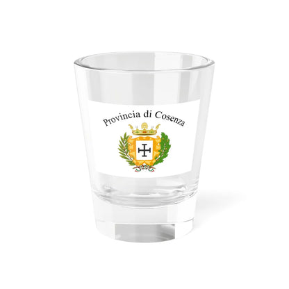 Provincia di Cosenza-Bandiera (Italy) Shot Glass 1.5oz 1.5oz - Go Mug Yourself